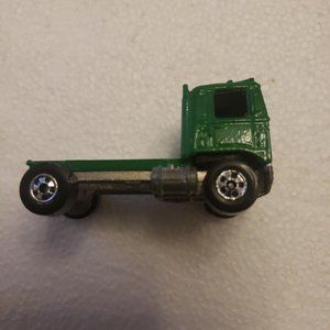 Vintage 1979 Mattel Hot Wheels Diecast Flat Nose Semi Truck Cab Malaysia